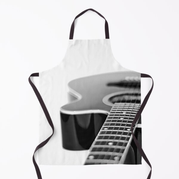 Item preview, black and white guitar designed and sold by Javier Narváez Solarte.