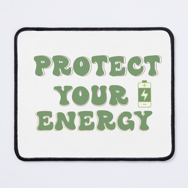 Item preview, PROTECT YOUR ENERGY designed and sold by RetroPlaceee.