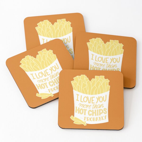 Item preview, Hot Chip Love Funny Valentine designed and sold by Kit Cronk.