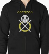 Corazon Zipped Hoodie
