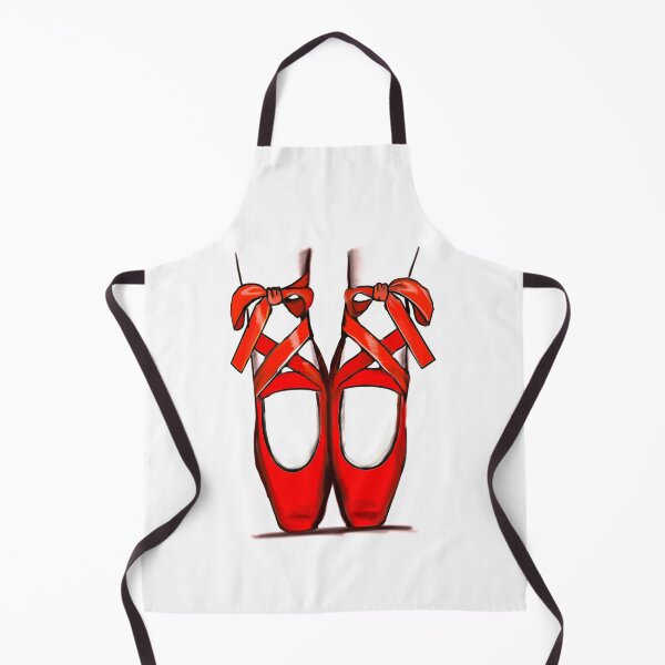 Item preview, Ballet shoes - red ballet pointe shoes with ribbon laces designed and sold by Artonmytee.