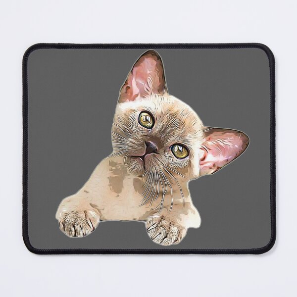 Item preview, Burmese Kitten Cute Cat designed and sold by ElegantCat.
