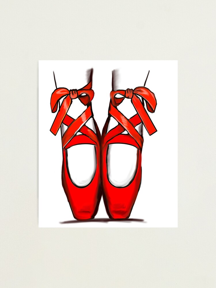 Lámina fotográfica for Sale con la obra «Zapatos de baile mujer