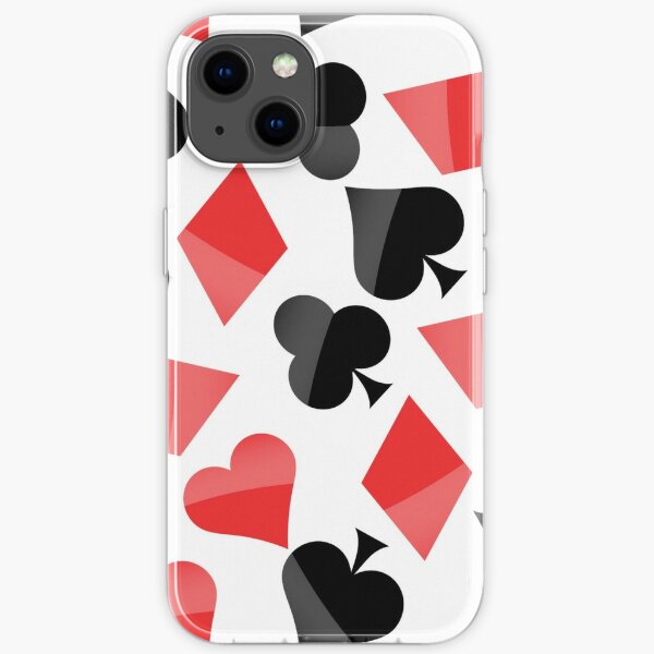 Poker Pattern iPhone Soft Case