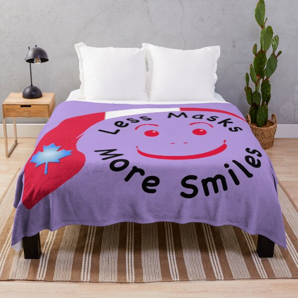 Item preview, Less Masks More Smiles Canadian designed and sold by crimsonbamboo.