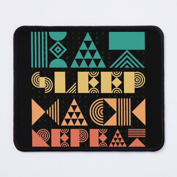 Item preview, Eat Sleep Hack Repeat designed and sold by Desigffee.