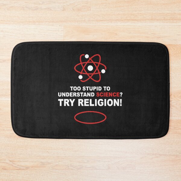 Item preview, Science vs Religion V1 - RED Poppy-WHITE - ENG designed and sold by Alcino Major.