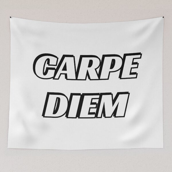 Item preview, CARPE DIEM Seize the Day designed and sold by Inspirationmotivation.