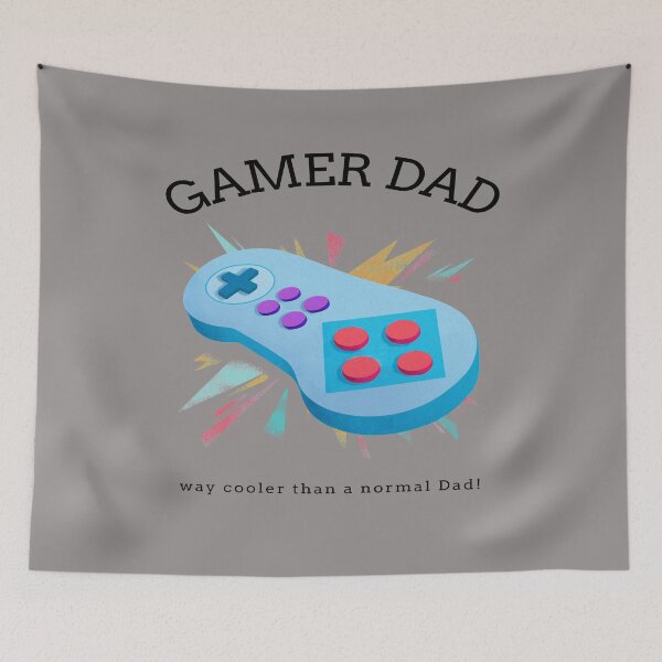 Item preview, Gamer Dad- Way Cooler Than A Normal Dad designed and sold by LMcDs.