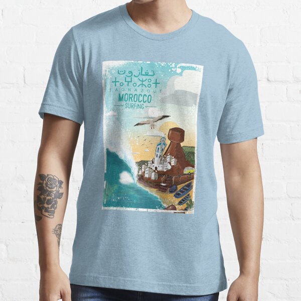 TAGHAZOUT MOROCCO SURFING T-shirt essentiel