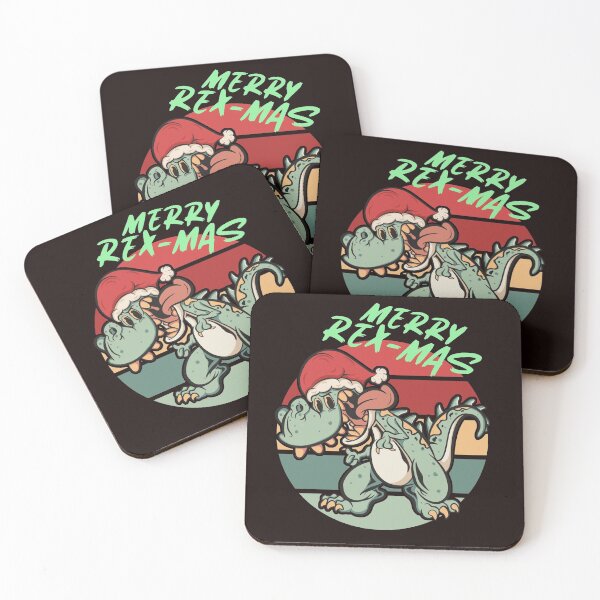 Item preview, Merry Rex-mas T-Rex Dinosaur Christmas designed and sold by davestees506.