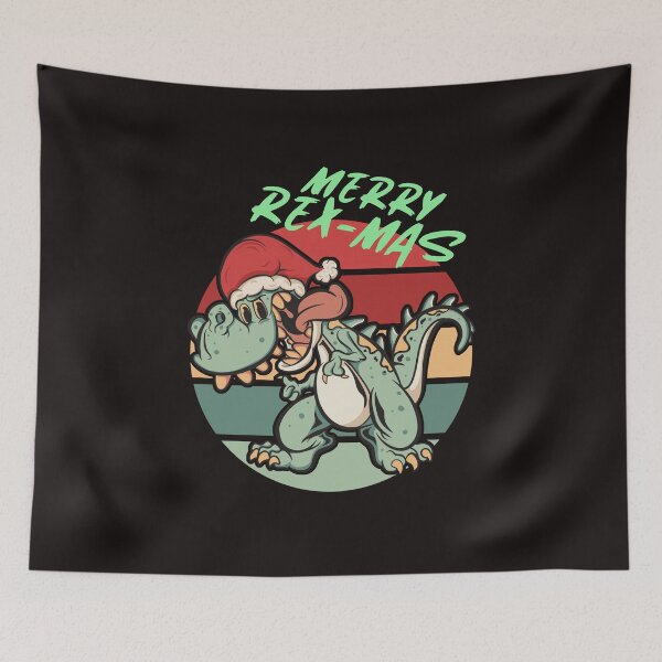 Item preview, Merry Rex-mas T-Rex Dinosaur Christmas designed and sold by davestees506.