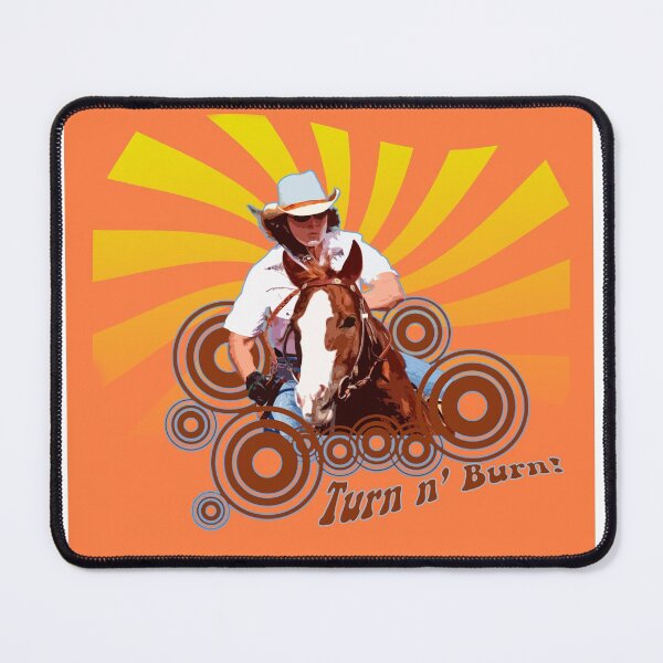 Item preview, Barrel Racing Turn And Burn designed and sold by onepony.