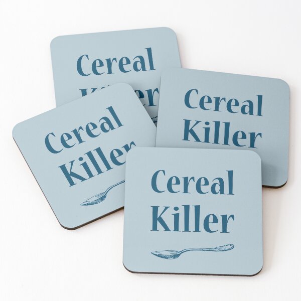 Item preview, Cereal Killer. Funny Breakfast Lover Serial Killer Parody designed and sold by Rebel-Design.