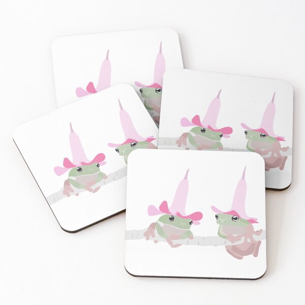 Item preview, Frogs with Flower Hats designed and sold by AnnesLovelys.