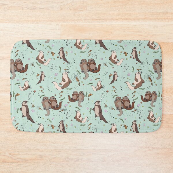 Item preview, Cute Otter Water Ripple designed and sold by SiouxLove.