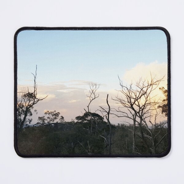 Item preview, Sunset over Australian Bushland With Mountains designed and sold by joybelledesigns.