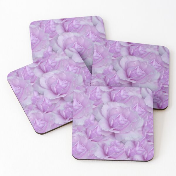 Item preview, Soft Pretty Violet Large Cabbage Rose Collage designed and sold by JariHawk.