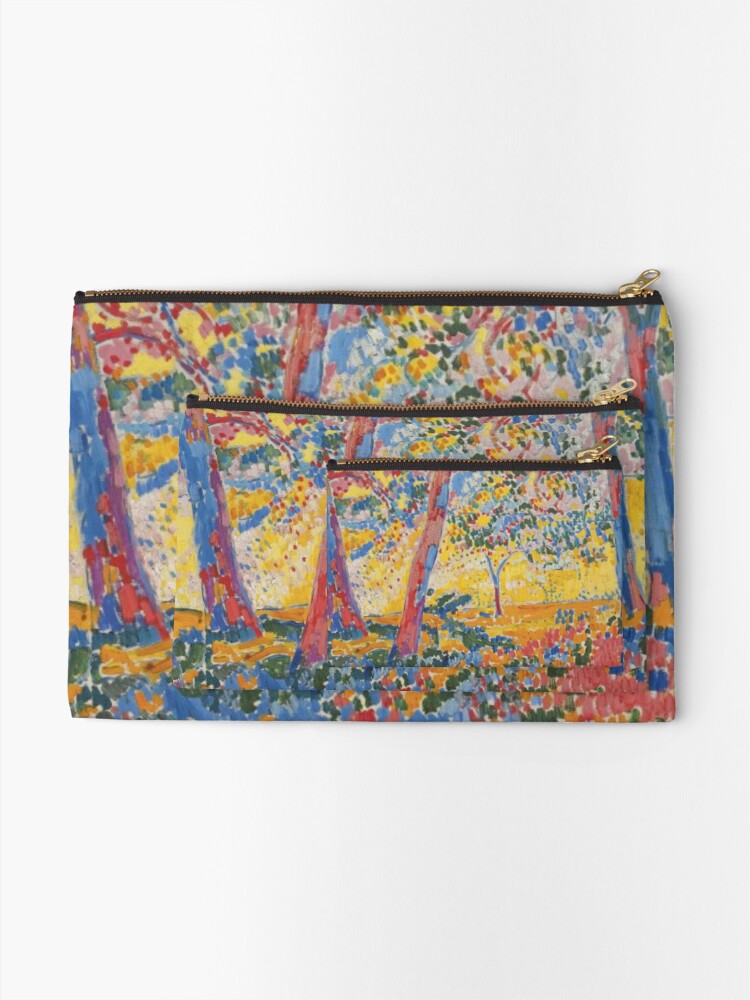 Disover Undergrowth (Sous-bois) by Maurice Vlaminck Makeup Bag