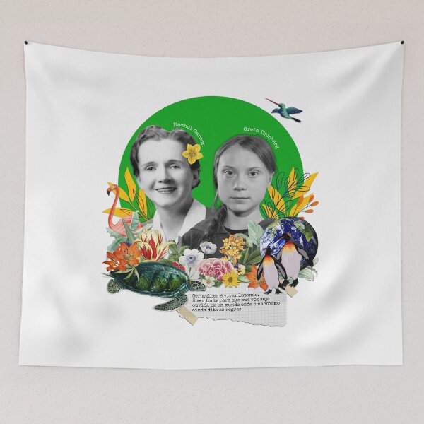 Item preview, women and the environment designed and sold by Laura Ilustras.