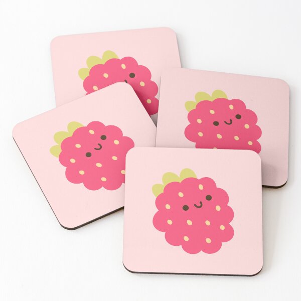Item preview, raspberry w face designed and sold by stickersbymilly.