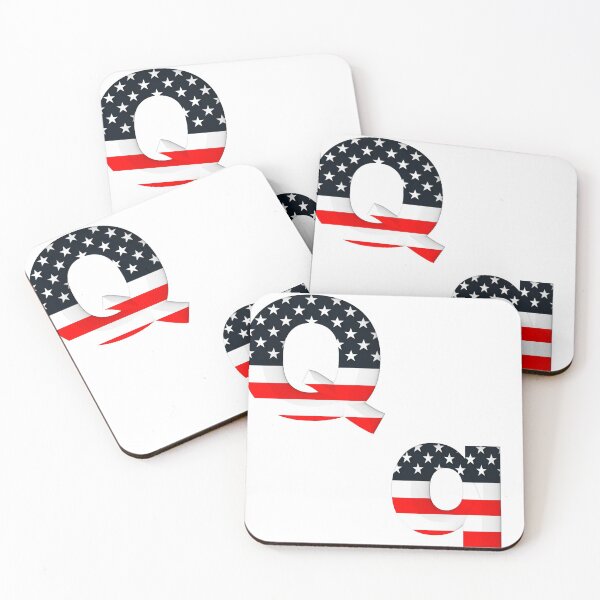 Item preview, alphabet USA Q designed and sold by mostheristore.