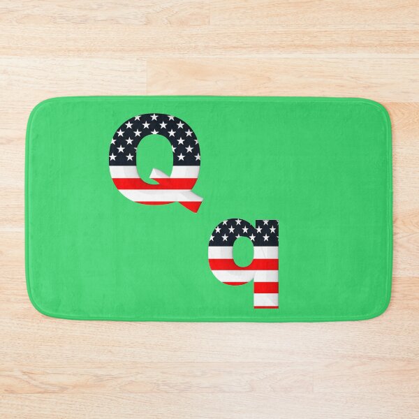 Item preview, alphabet USA Q designed and sold by mostheristore.