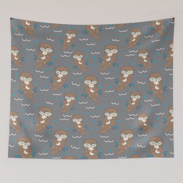 Item preview, Cute Otter Splashing  designed and sold by ConcorStore.