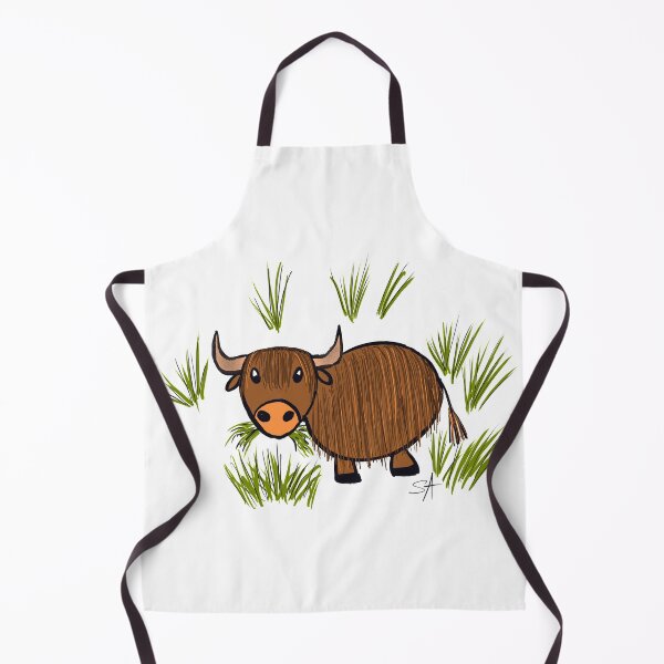 Item preview, Fergus the bull designed and sold by OTPillustration.