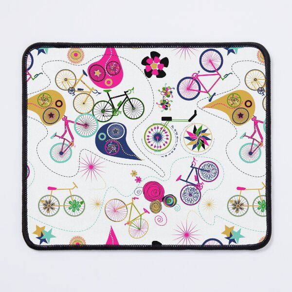 Item preview, Cycledelic White designed and sold by Anastasia Rae Creative.