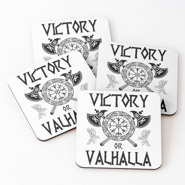 Item preview, Victory or Valhalla Vikings designed and sold by Dog-T-Shirts.