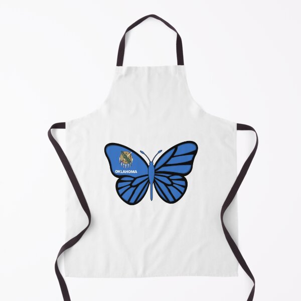 Item preview, State of Oklahoma Flag Butterfly designed and sold by Gsallicat.