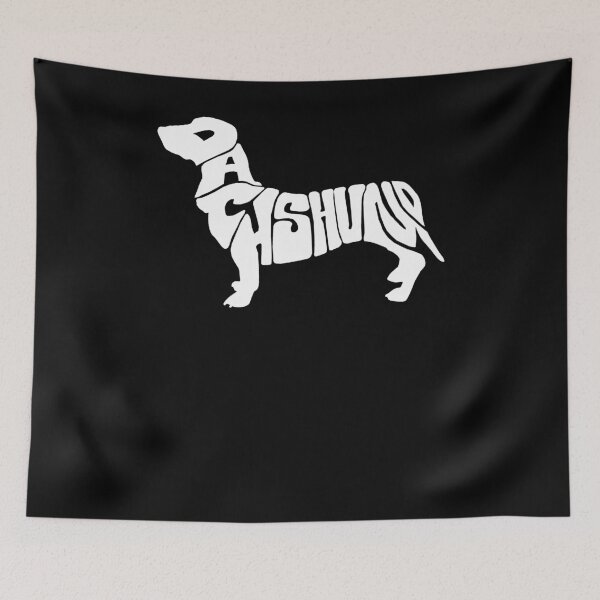 Item preview, Dachshund Funny Text Dog Typography designed and sold by Nqestore.