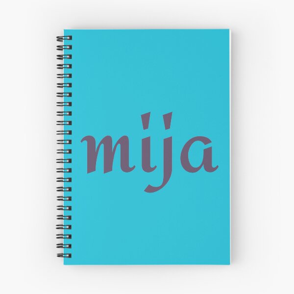Item preview, MIJA designed and sold by Swooncake Press.