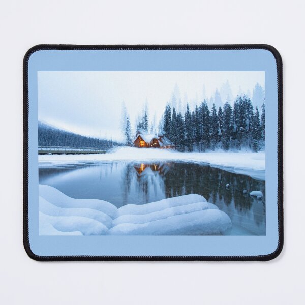 Item preview, Emerald Lake Lodge in Winter, Canada designed and sold by ExploreOutdoors.