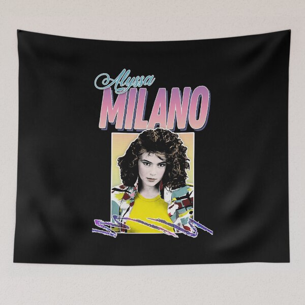 Item preview, Mens Womens Alyssa Milano  80S Styled Aesthetic Design  Awesome For Movie Fans designed and sold by MarinaMcDermott.