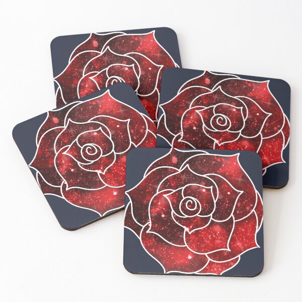 Item preview, Red Galaxy Rose designed and sold by MochaFox.