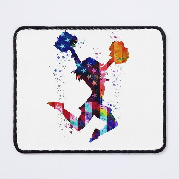 Item preview, Cheerleading - American flag art designed and sold by ConcorStore.