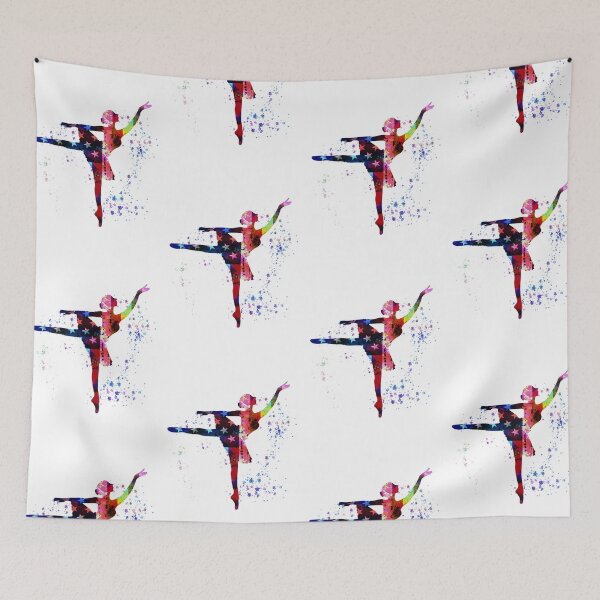 Item preview, Dancing - American flag art designed and sold by ConcorStore.
