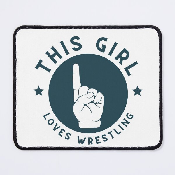 Item preview, This girl loves wrestling designed and sold by heatedstitches.