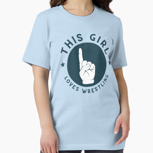 Item preview, This girl loves wrestling designed and sold by heatedstitches.