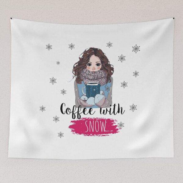 Item preview, Coffee with Snow designed and sold by HandyDesign22.