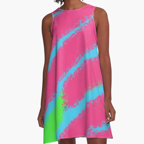 COLOR LINES A-Linien Kleid