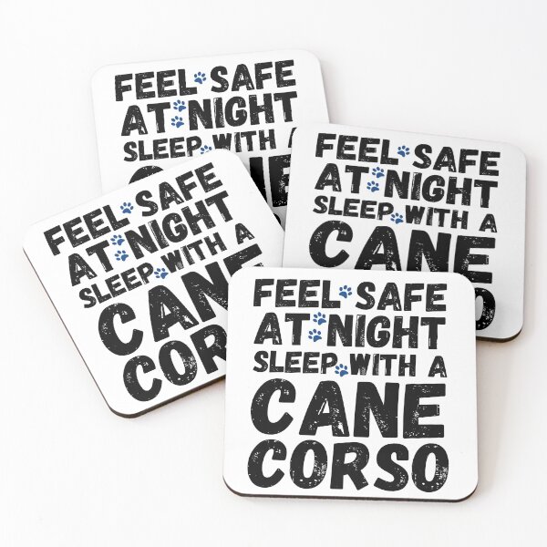 Item preview, Feel Safe At Night Sleep With A Cane Corso - Dog Lovers designed and sold by Krysanthe.