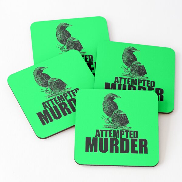 Item preview, Attempted Murder designed and sold by Sticker Up.