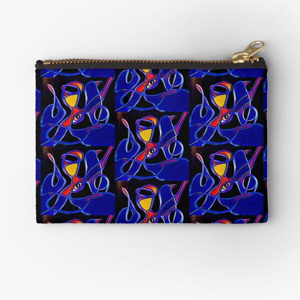 Eye of the Heart Zipper Pouch