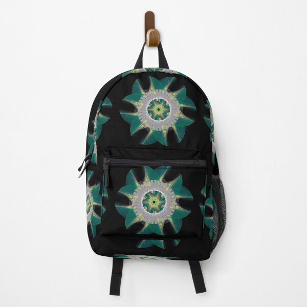 Item preview, Fractal Green & Gold Star w/ Transparent Background designed and sold by IssyDesigns.