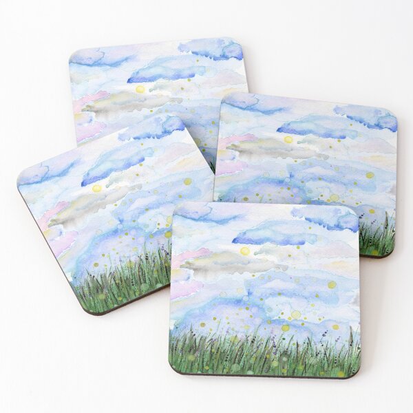 Item preview, Lavender and Fireflies designed and sold by NalinneJonesArt.