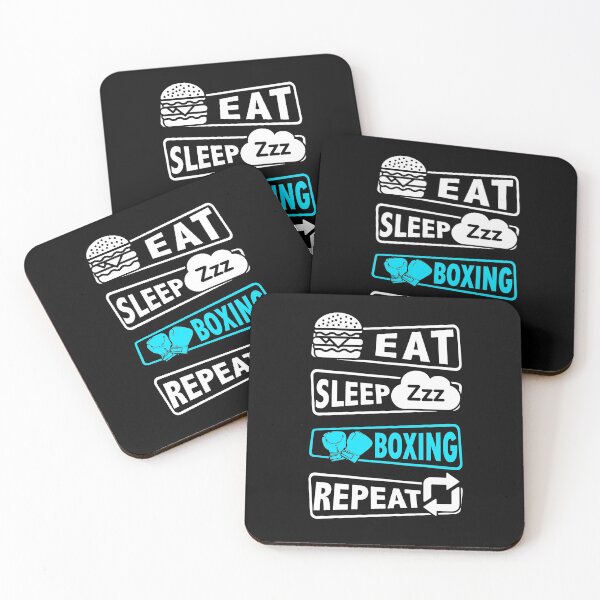 Item preview, Eat sleep Boxing repeat  designed and sold by ConcorStore.