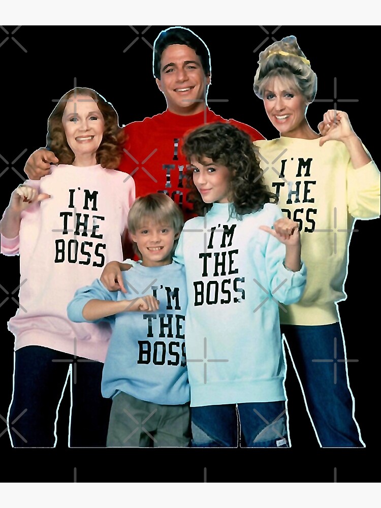 Who's the Boss Mouse Pad, 80's Tv Show, Tony Danza, Alyssa Milano